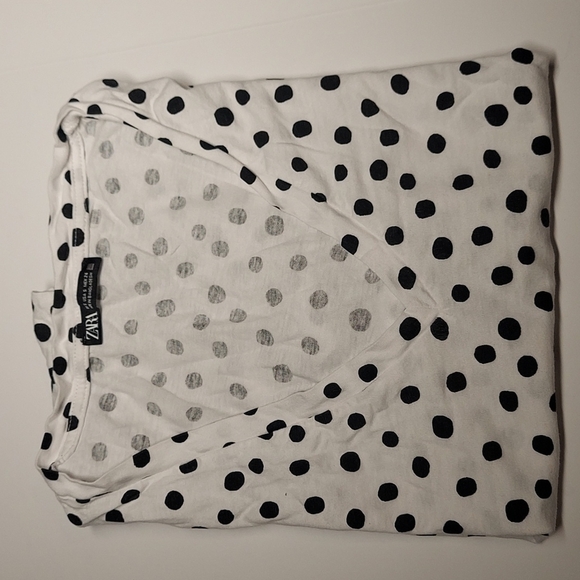 Zara Polka dot Top Size  Small - Picture 6 of 6